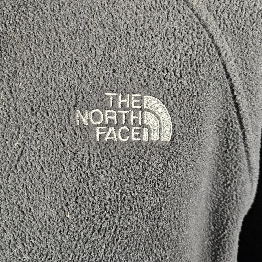 The North‎ Face Jacket Mens XL Black Fleece Full Zip Outdoor Hiking Warm Casual